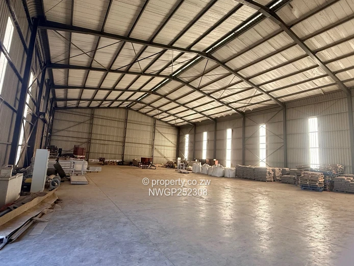 Donnington West: 9,402m² Industrial with 800m² Blue Warehouse & Borehole