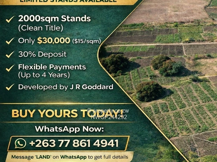 Malinga Rise – Prime Residential Stands for Sale in Filabusi Town